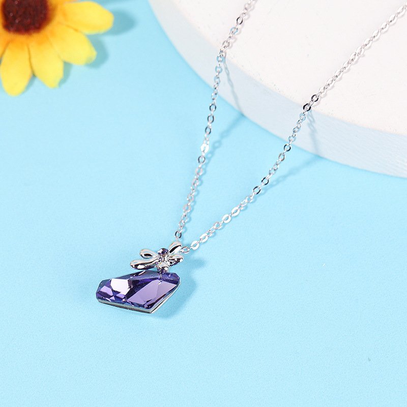 voice of love crystal necklace wish stone pendant necklace voice of love crystal necklace wish stone pendant necklace