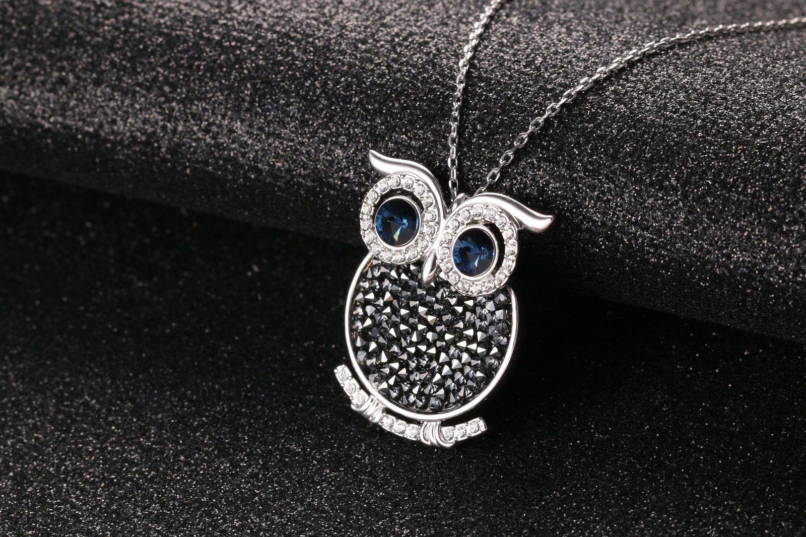 owl crystal necklace for women with micro pave full diamond animal pendant owl crystal necklace for women with micro pave full diamond animal pendant