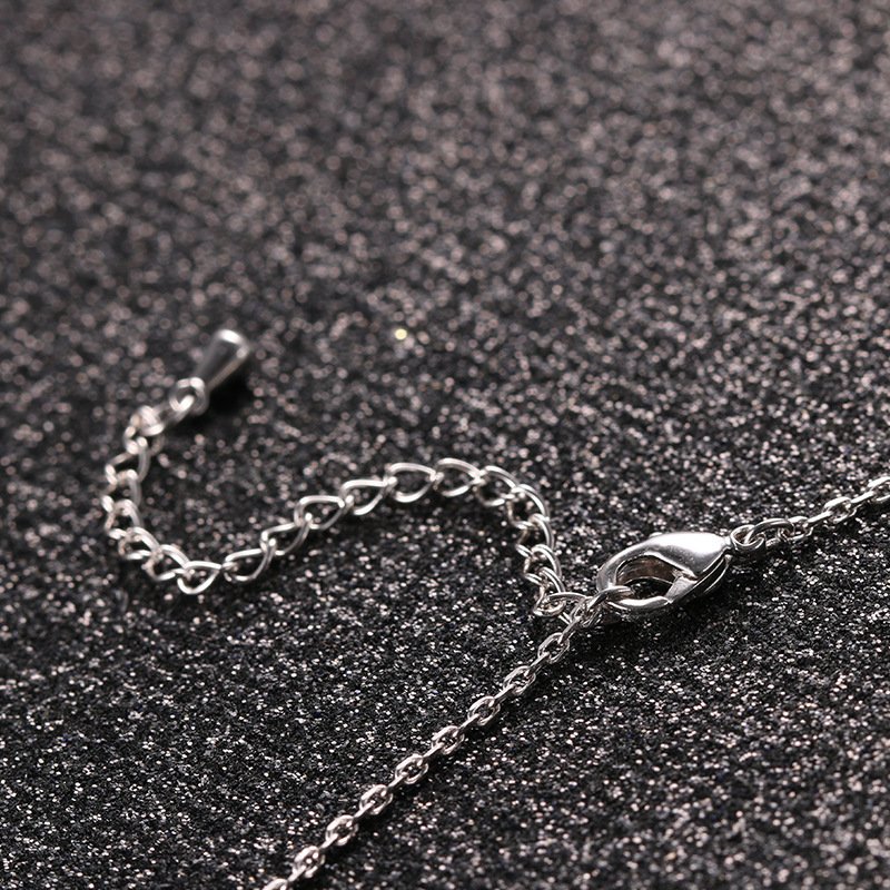 cat tail crystal necklace with micro pavé diamonds fashionable trendy animal pendant choker cat tail crystal necklace with micro pavé diamonds fashionable trendy animal pendant choker
