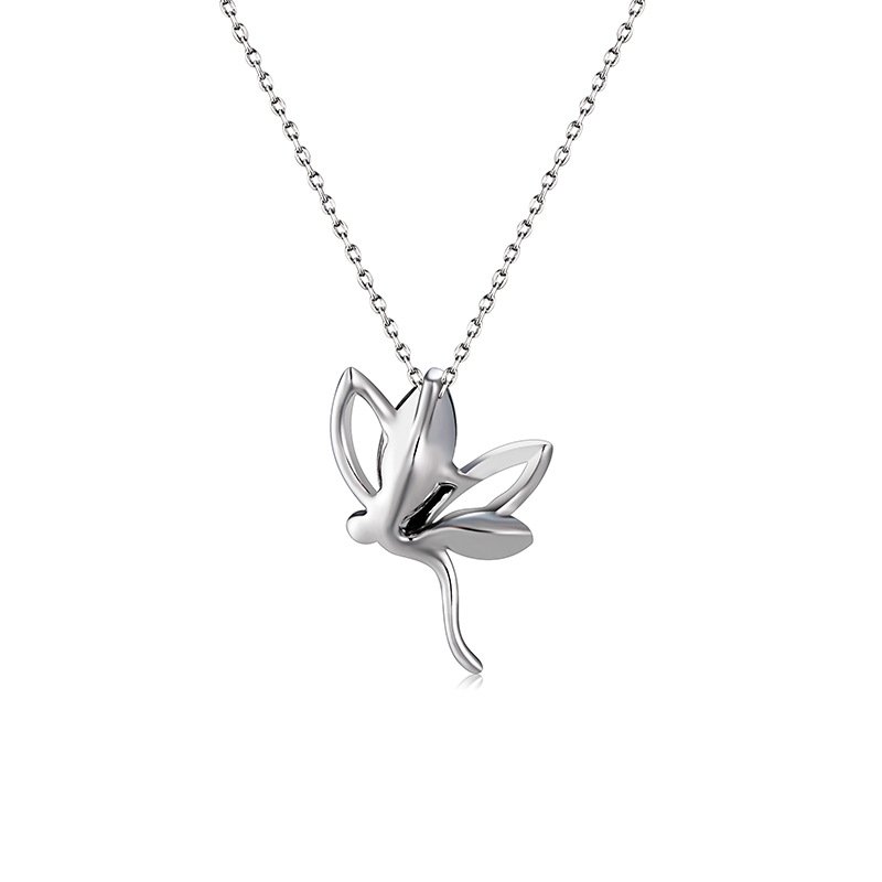 dragonfly crystal necklace with micro pavé pendant dragonfly crystal necklace with micro pavé pendant