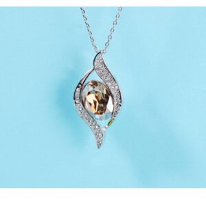 phantom crystal necklace austrian crystal pendant choker