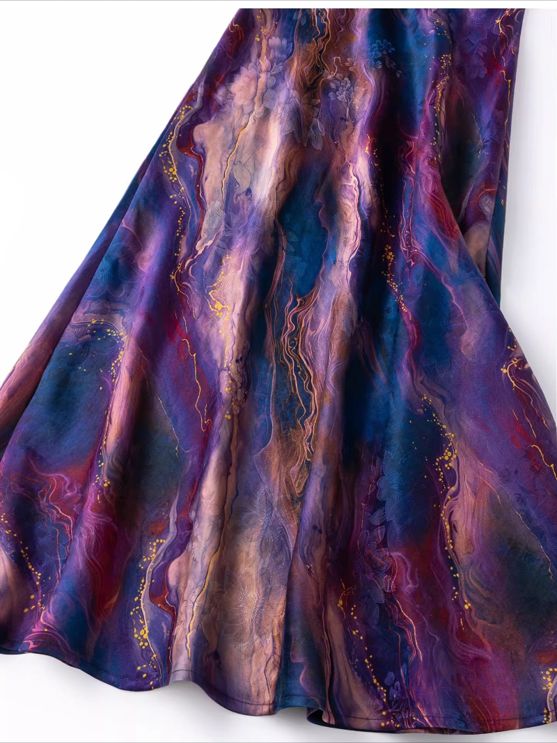 large flared silk floral organza fish tail skirt, gradient lengthened oblique cut slim fit mulberry silk formal skirt for spring (复制) large flared silk floral organza fish tail skirt, gradient lengthened oblique cut slim fit mulberry silk formal skirt for spring (复制)