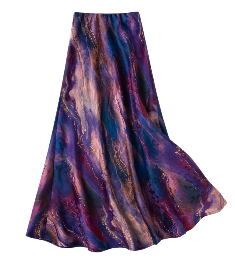 large flared silk floral organza fish tail skirt, gradient lengthened oblique cut slim fit mulberry silk formal skirt for spring (复制) large flared silk floral organza fish tail skirt, gradient lengthened oblique cut slim fit mulberry silk formal skirt for spring (复制)